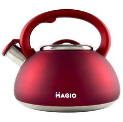 Чайник зі свистком Magio (MG-1193), Червоний