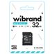 microSDHC (UHS-1 U3) Wibrand 32Gb class 10 (adapter SD) (WICDHU3/32GB-A)