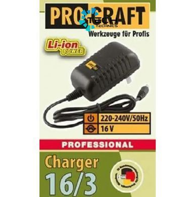 Зарядний пристрій Procraft Charger 16/3 UNIVERSAL, Чорний