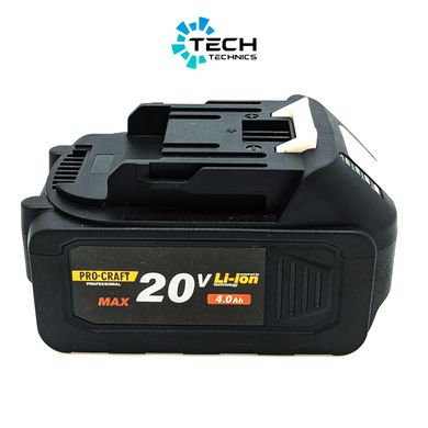 Аккумуляторная батарея Procraft Battery20/2 UNIVERSAL, Чорний