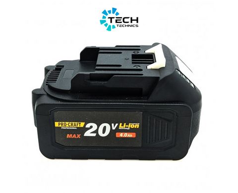 Аккумуляторная батарея Procraft Battery20/2 UNIVERSAL, Чорний