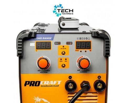 Інверторний зварювальний напівавтомат Procraft industrial (SPI380) Long Range, Жовтий