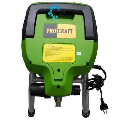 Окрасочная станция высокого давления Procraft (РSE1100), Зелёный