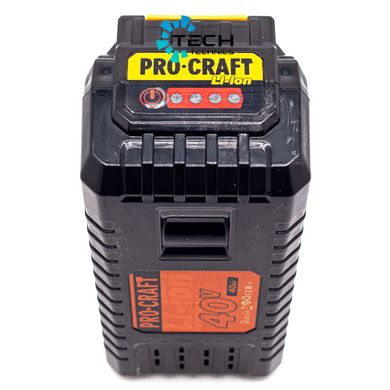 Аккумуляторная батарея Procraft Battery40/4, Чорний