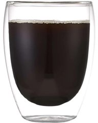 Набір скляних стаканів з подвійними стінками 300 мл Con Brio (СВ8330-2)