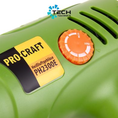 Фен промышленный Procraft (PH-2300E), Зелёный