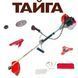 Бензиновий тример 2 ножа 1 котушка Тайга (БГ-4300), Червоний
