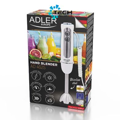 Блендер занурювальний 1500 Вт Adler (AD 4625) white