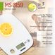 Весы кухонные электронные на 5 кг Mesko (MS 3159) white