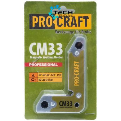 Магнитный уголок для сварки Procraft (CM33), Зелёный