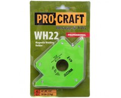Магнітний кутник для зварювання Procraft (WH22), Зелений