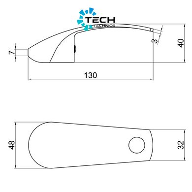 Ручка для смесителя Lidz (CRM) 57 81 040 02 Mars