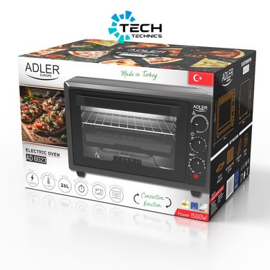 Духовка електрична 26л Adler (AD 6023)