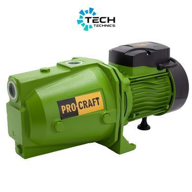 Насос поверхневий струменевий Procraft PN20, Зелений