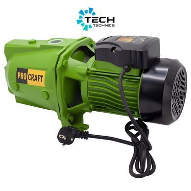 Насос поверхневий струменевий Procraft PN20, Зелений