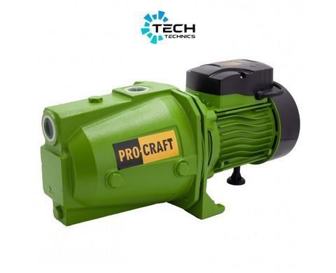 Насос поверхневий струменевий Procraft PN20, Зелений