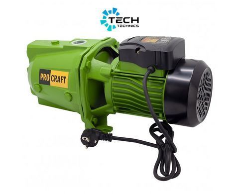 Насос поверхневий струменевий Procraft PN20, Зелений