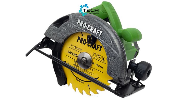 Дискова пила Procraft (KR2300), Зелений