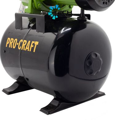 Насос поверхностный струйный с баком Procraft PN25, Зелёный