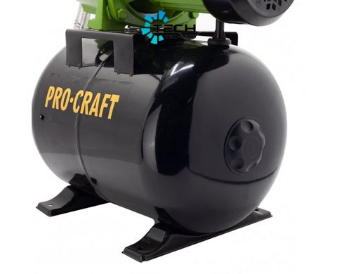 Насос поверхностный струйный с баком Procraft PN25, Зелёный