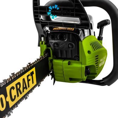 Бензопила Procraft K450 (Шина+ланцюг 45, шина+ланцюг 40), Зелений