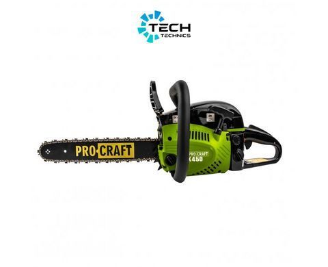 Бензопила Procraft K450 (Шина+ланцюг 45, шина+ланцюг 40), Зелений