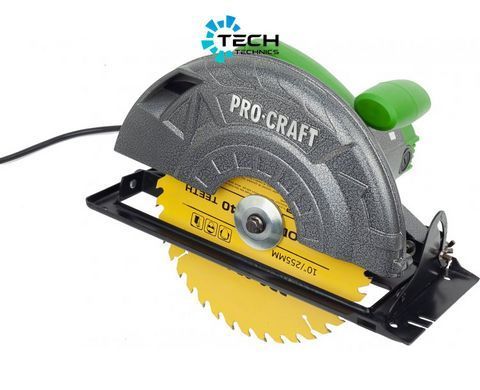Циркулярна пила Procraft (KR-3000), Зелений