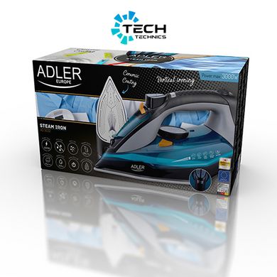 Утюг с паровым ударом Adler (AD 5032) 3000 Вт