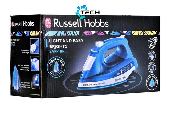 Паровой утюг Russell Hobbs Light and Easy Brights Mulberry 2400 Вт (24830-56)