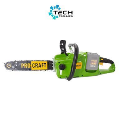 Акумуляторна ланцюгова пилка Procraft PCA40/2 (Без АКБ та ЗП), Зелений