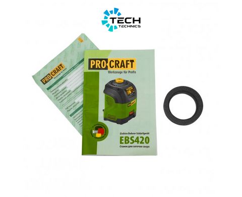 Заточка для свердел Procraft (EBS420), Зелений