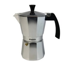 Гейзерна кавоварка Magio (MG-1003), Сірий