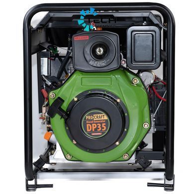 Генератор дизельный PRO-CRAFT DP35 UNIVERSAL, Чорний
