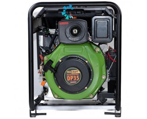 Генератор дизельный PRO-CRAFT DP35 UNIVERSAL, Чорний