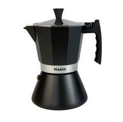 Гейзерна кавоварка Magio (MG-1005), Чорний