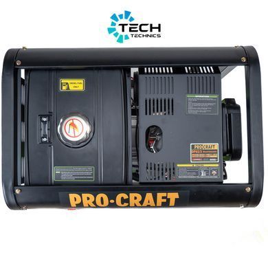 Генератор дизельный трехфазный PRO-CRAFT DP65/3 UNIVERSAL, Зелёный