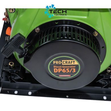 Генератор дизельный трехфазный PRO-CRAFT DP65/3 UNIVERSAL, Зелёный