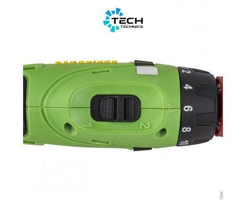 Шуруповерт аккумуляторный PROCRAFT (РА-12 PRO) с DFR патроном, Зелёный