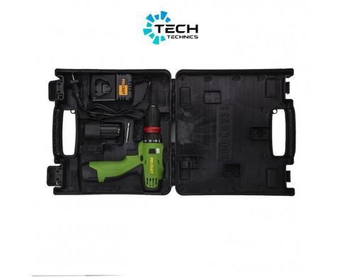 Шуруповерт аккумуляторный PROCRAFT (РА-12 PRO) с DFR патроном, Зелёный