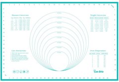 Силіконовий килимок 40х60см ConBrio (СВ-676) блакитний