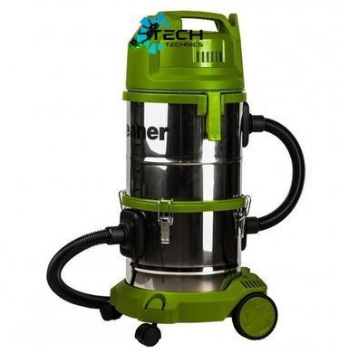 Промисловий пилосос 38л Cleaner (VC-1600), Зелений