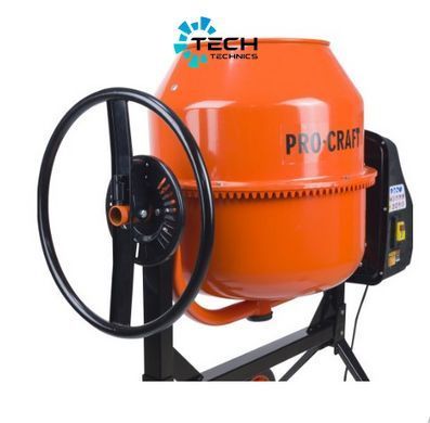 copy_Бетонозмішувач Procraft PCM180, Помаранчевий