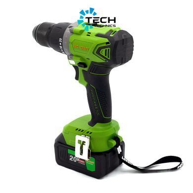 Шуруповерт акумуляторний Procraft Industrial (PA18BL) Extra, Зелений