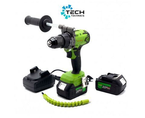 Шуруповерт акумуляторний Procraft Industrial (PA18BL) Extra, Зелений