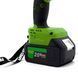 Шуруповерт акумуляторний Procraft Industrial (PA18BL) Extra, Зелений