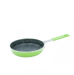 Сковорода 16 см з антипригарним покриттям Eco Granite mini Con Brio (СВ-1614) зелена