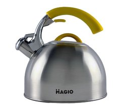 Чайник зі свистком Magio (MG-1191), Жовтий
