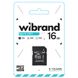 microSDHC (UHS-1) Wibrand 16Gb class 10 (adapter SD) (WICDHU1/16GB-A)