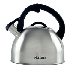 Чайник зі свистком Magio (MG-1192), Чорний