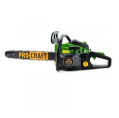 Бензопила цепная Procraft GS-450 МЕТАЛЛ (1 шина, 1 цепь 45) NEW, Зелёный